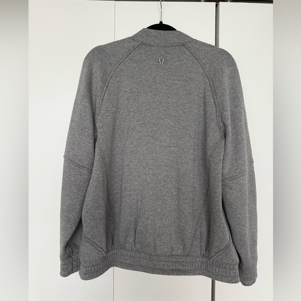 Lululemon Gray Snap-Button Jacket - Picture 2 of 2